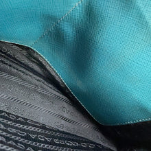 将图像加载到图库查看器中,PRADA 2way Handbag GreenBL0837 Saffiano LeatherLeather