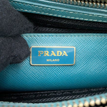 将图像加载到图库查看器中,PRADA 2way Handbag GreenBL0837 Saffiano LeatherLeather
