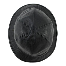 Load image into Gallery viewer, GUCCI Horsebit bucket hat Size S Black666600 Lambskin