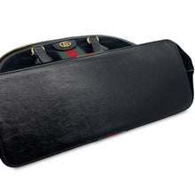 将图像加载到图库查看器中,GUCCI Ophidia GG Handbag Black524533 Suede leather