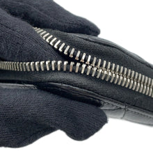 将图像加载到图库查看器中,CHANEL Matelasse Zip Around Long Wallet BlackA50097 Caviar Leather