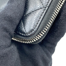 将图像加载到图库查看器中,CHANEL Matelasse Zip Around Long Wallet BlackA50097 Caviar Leather