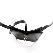 Load image into Gallery viewer, Givenchy Cutout Phone Holder Shoulder Bag Black Leather Size Mini