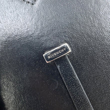 Load image into Gallery viewer, Givenchy Cutout Phone Holder Shoulder Bag Black Leather Size Mini
