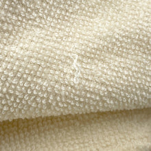 Load image into Gallery viewer, HERMES Pile knit Cap Size 56 Ivory Cotton80% Rayon20%