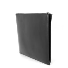 将图像加载到图库查看器中,SAINT LAURENT PARIS Monogram Zip Tablet Holder Black453249 Leather