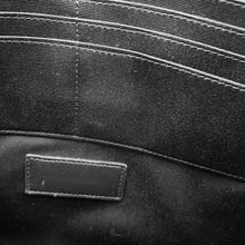 将图像加载到图库查看器中,SAINT LAURENT PARIS Monogram Zip Tablet Holder Black453249 Leather