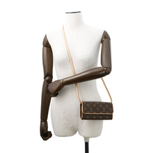 Load image into Gallery viewer, LOUIS VUITTON Pochette Twin BrownM51854 Monogram Size PM
