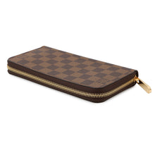 将图像加载到图库查看器中,LOUIS VUITTON Zippy Wallet BrownN41661 Damier ・Ebene