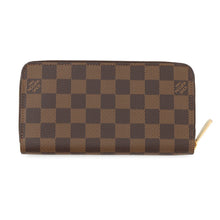 将图像加载到图库查看器中,LOUIS VUITTON ★Zippy Wallet BrownN41661 Damier ・Ebene