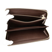 将图像加载到图库查看器中,LOUIS VUITTON ★Zippy Wallet BrownN41661 Damier ・Ebene