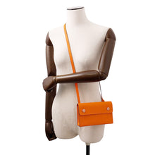 Load image into Gallery viewer, HERMES Nap To Go Orange Epsom