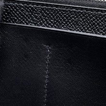 将图像加载到图库查看器中,HERMES Kelly wallet Black Epsom