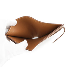 将图像加载到图库查看器中,HERMES BEAN Compact Gold Epsom