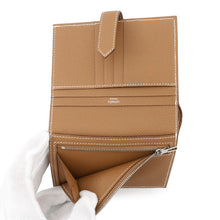 将图像加载到图库查看器中,HERMES ★Bean Compact Gold Epsom