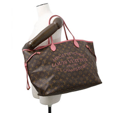 Load image into Gallery viewer, LOUIS VUITTON Neverfull Rose VeloursM40877 Monogram Ikat Flower Size GM