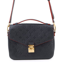 Load image into Gallery viewer, LOUIS VUITTON Pochette Metis Marine RougeM44071 Monogram Empreinte Leather Size MM