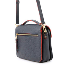Load image into Gallery viewer, LOUIS VUITTON Pochette Metis Marine RougeM44071 Monogram Empreinte Leather Size MM
