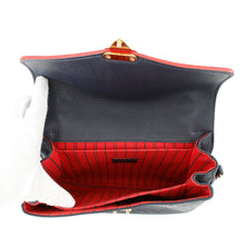 Load image into Gallery viewer, LOUIS VUITTON Pochette Metis Marine RougeM44071 Monogram Empreinte Leather Size MM