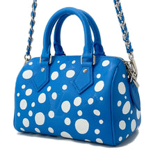 Load image into Gallery viewer, LOUIS VUITTON LVxYK Speedy Bandouliere BlueM46425 Monogram Empreinte Leather Size 20