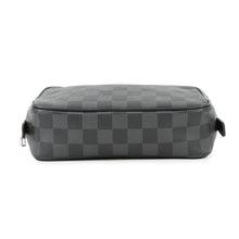 Load image into Gallery viewer, LOUIS VUITTON Trousse Toilette NoirN47522 Damier Graphite Size PM