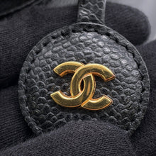 将图像加载到图库查看器中,CHANEL ★Vanity bag BlackA01998 Caviar Leather