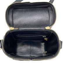 将图像加载到图库查看器中,CHANEL Matelasse Chain vanity bag Black Caviar Leather