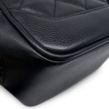 Load image into Gallery viewer, CHANEL Matelasse Chain vanity bag Black Caviar Leather