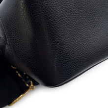 将图像加载到图库查看器中,CHANEL Matelasse Chain vanity bag Black Caviar Leather