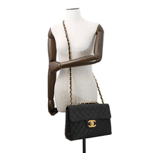 Load image into Gallery viewer, CHANEL ★Single flap Matelasse Chain Shoulder BlackA04412 Lambskin Size 30