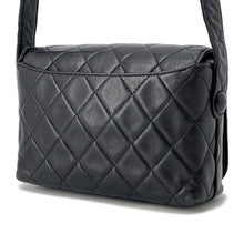 将图像加载到图库查看器中,CHANEL Full Flap Matelasse Shoulder Black Lambskin