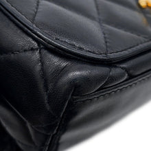 将图像加载到图库查看器中,CHANEL Full Flap Matelasse Shoulder Black Lambskin