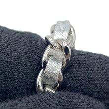 Load image into Gallery viewer, CHANEL Novelty Matelasse Chain Pouch Silver Lambskin