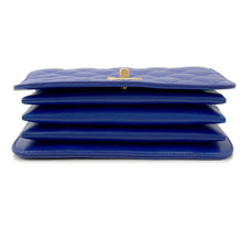 将图像加载到图库查看器中,CHANEL Matelasse 2WAYBag BlueAS4286 Caviar Leather