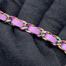 Load image into Gallery viewer, CHANEL Chain wallet Multicolor Tweed