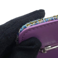 Load image into Gallery viewer, CHANEL Chain wallet Multicolor Tweed