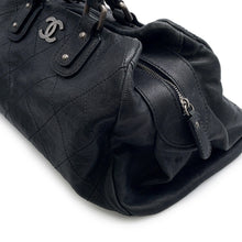 将图像加载到图库查看器中,CHANEL Wild Stitch Matelasse Boston BlackA33045 Caviar Leather