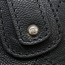 将图像加载到图库查看器中,CHANEL Wild Stitch Matelasse Boston BlackA33045 Caviar Leather