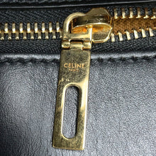 Load image into Gallery viewer, CELINE Triomphe Vertical Cabas Tote Black190972 PVC Leather Size Large