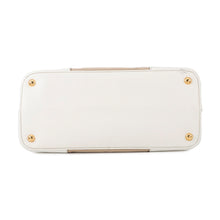 Load image into Gallery viewer, PRADA 2WAYBag Beige/WhiteBN2775 Canvas Leather
