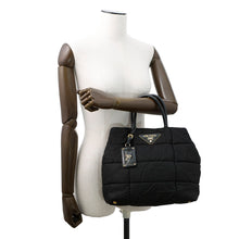 Load image into Gallery viewer, PRADA 2WAYBag BlackBN1596 Nylon Patent Leather