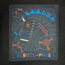 Load image into Gallery viewer, HERMES Fred Crew Carrousel Bucket Hat Size 57 Black Wool 100%