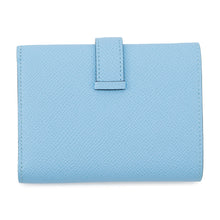 Load image into Gallery viewer, HERMES ★Bearn Combination Verso Celeste/Vert Jade Epsom