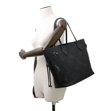 Load image into Gallery viewer, LOUIS VUITTON Neverfull NoirM45685 Monogram Empreinte Leather Size MM