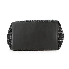 Load image into Gallery viewer, Dior ★Tu Jules Bag Black/WhiteM2821OTKV Tweed Calf Leather Size Medium