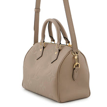 将图像加载到图库查看器中,LOUIS VUITTON Speedy Bandouliere TourterelleM59273 Monogram Empreinte Leather Size 25