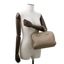 将图像加载到图库查看器中,LOUIS VUITTON Speedy Bandouliere TourterelleM59273 Monogram Empreinte Leather Size 25