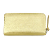 将图像加载到图库查看器中,LOUIS VUITTON ★Zippy Rock Me GoldM69058 Calf Leather