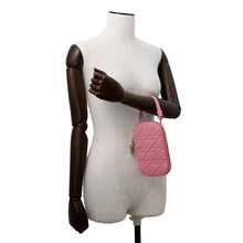 将图像加载到图库查看器中,Dior Lady Dior phone holder PinkS0872ONMJ Lambskin