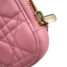 将图像加载到图库查看器中,Dior Lady Dior phone holder PinkS0872ONMJ Lambskin